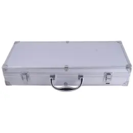 Stainless Steel Braai Set Case Closed